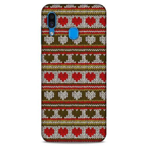 Kazak (10) Desenli Silikon Kapak Telefon Kabı Samsung Galaxy A30 Kılıf