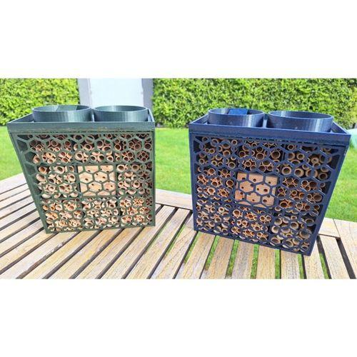 Böcek Oteli İçin Koruma Izgarası 3D Baskı (Bu ürün Sadece Plastik parçadır - Almadan Önce Soru Sorabilirsiniz)