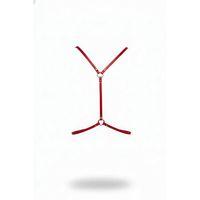 Kırmızı Kadın Kemer O Halka Detaylı Vücut Kemer - Brf202