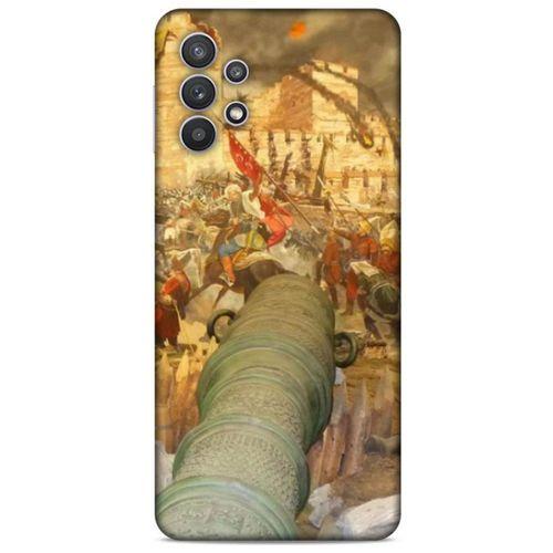 Samsung Galaxy A32 Uyumlu Kılıf Ottoman (16) Kalın Kılıf İstanbul'un Fethi
