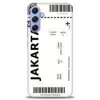 Samsung Galaxy A24 Kılıf HD Baskılı Kılıf - Jakarta + Tam Ekran Koruyucu