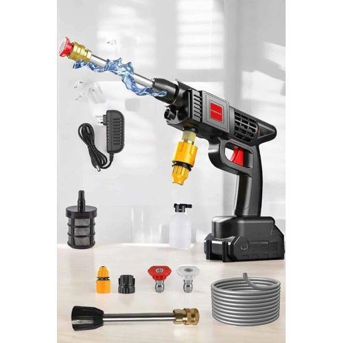 Oto Yıkama Tabancası Su Basınçlı Hazneli Bataryalı