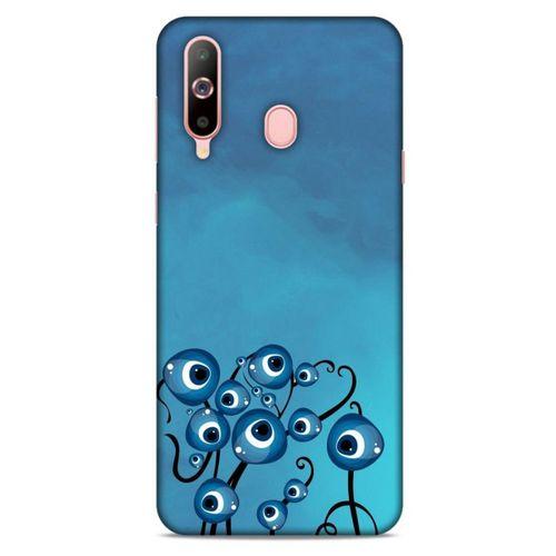 Nazarium (12) Desenli Silikon Kapak Samsung Galaxy A60 Kılıf