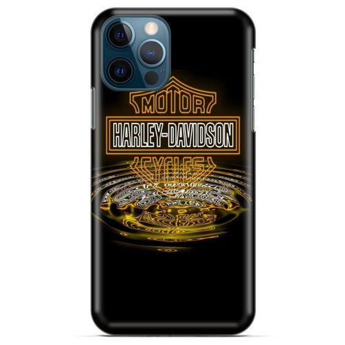 Apple iPhone 13 Pro Uyumlu Kılıf Motorsiklet (35) Fit Design Kılıf Harley Davidson