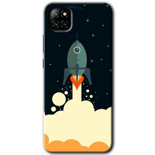 Casper Via E30 Kılıf HD Desen Baskılı Arka Kapak - Space Smoke