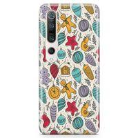 Xiaomi Mi 10 Pro Kılıf Christmas Arka Kapak Koruma Desenli Full Koruyucu