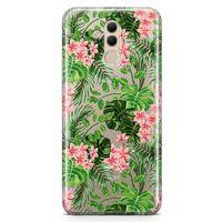 Huawei Mate 20 Lite Kılıf Kaliforniya Çiçekleri Arka Kapak Koruma Desenli Full Koruyucu