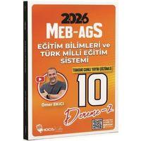 2026 MEB AGS Eğitim Bilimleri ve Türk Milli Eğitim Sistemi 10 Deneme Hoca Kafası