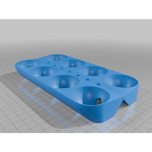 Masaüstü Çift Golf Topu Tutucu Stand (Bu ürün Sadece Plastik parçadır - Almadan Önce Soru Sorabilirsiniz)