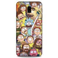 Samsung Galaxy J6 Plus Uyumlu Kılıf Rick And Morty (34) Slim Armor Kılıf Manager Morty