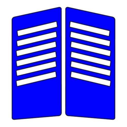 SEVGENT Cg Mavi Yan Kapak Sticker