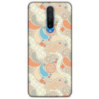 Xiaomi Poco X2 Kılıf Japonya (49) Ultra Silikon Kılıf Mavi Gri