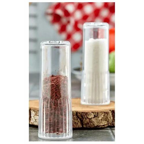 2'li Mika Kristal Tuzluk Biberlik Şefaf Royaleks-AMS-033