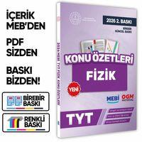 2026 YKS-TYT MEBİ-OGM Fizik Pratik Konu Özet Kitabı RENKLİ A4 Boyut Görsel Destekli BASKI ÜCRETİ