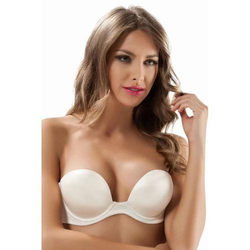 Straplez Silikonlu Sihirli Sütyen Kadın 7036