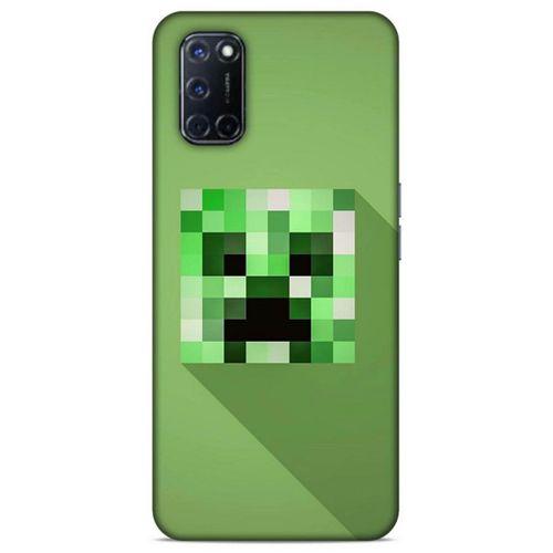Lopard Oppo A52 Uyumlu Kılıf PiXel (36) Glitter Kılıf Creeper