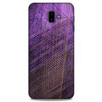 Samsung Galaxy J6 Plus Uyumlu Kılıf Mor Delisi (41) Tank Kılıf Wall