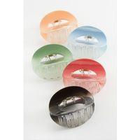 Oval Renkli Mandal Toka 6 cm