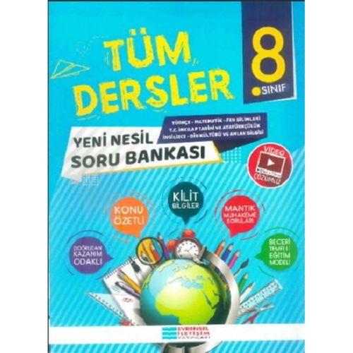 8.Sınıf Tüm Dersler Yeni Nesil Soru Bankası Evrensel İletişim Yayınları