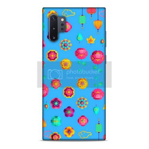 Origami Mavi Xiaomi Redmi 9 Kılıf