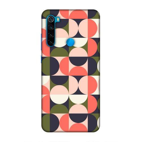 Xiaomi Redmi Note 8 Uyumlu Kılıf Insomnia (42) Rugged Armor Kılıf Kare Daire