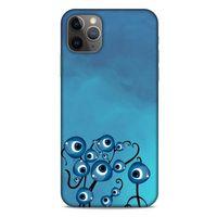Nazarium (12) Desenli Silikon Kapak Apple Iphone 11 Pro Max Kılıf