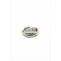 6'lı Çelik Alyans Yüzük - Gümüş