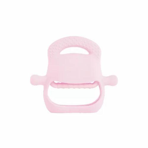 Pembe Bebek Silikon Diş Kaşıyıcı