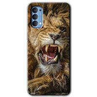 Oppo Reno 4 Kılıf HD Desen Baskılı Arka Kapak - Lion King + Kırılmaz Cam