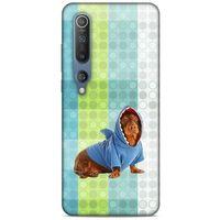 Xiaomi Mi 10 Kılıf Köpek Kıyafetleri (43) Thin Fit Kılıf Cocker Kapişonlu Eşofman