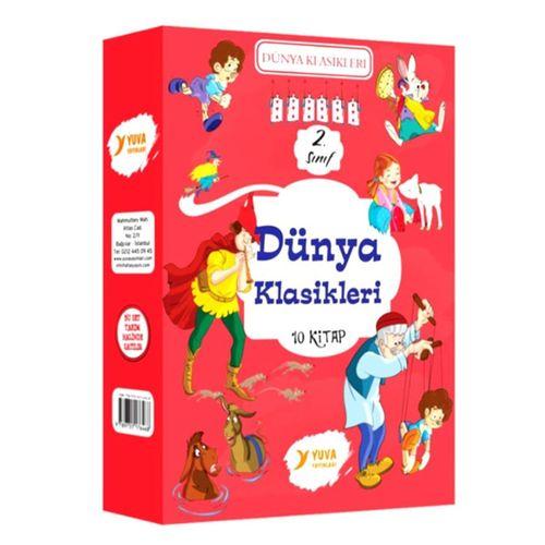 Yuva Dünya Klasikleri 2.Sınıf Hikaye Seti 10Lu 64er syf