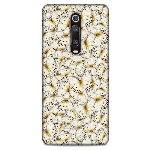 Xiaomi Redmi K20 Pro Kılıf Kelebek Etkisi (23) Ultra Koruma Kılıfı Turuncu
