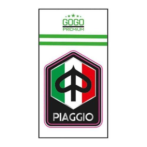 SEVGENT Pıaggıo Kare Sıyah Damla Stıcker