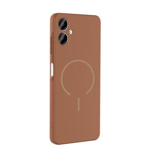 Galaxy A06 Kılıf M-safe Şarj Özellikli Zore Meta Kapak