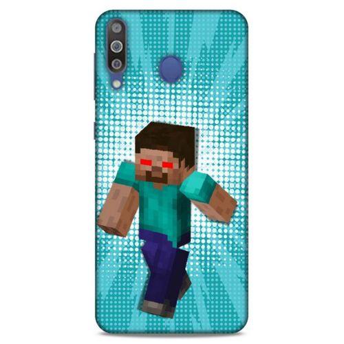 Lopard Samsung Galaxy M30 Uyumlu Kılıf PiXel (42) Rugged Armor Kılıf Steve