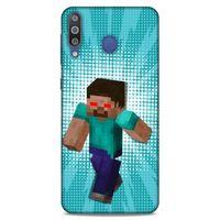 Lopard Samsung Galaxy M30 Uyumlu Kılıf PiXel (42) Rugged Armor Kılıf Steve