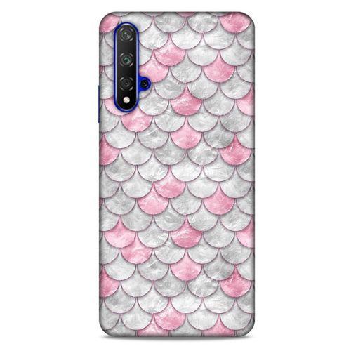 Mermer Desenli (30) Tema Silicone Case Toz Pembe Huawei P Smart S Y8P Kılıf