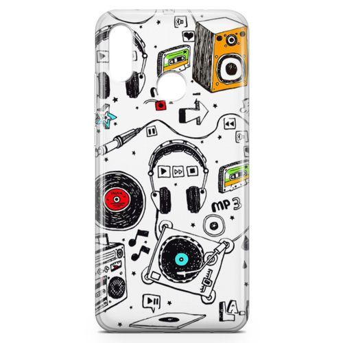 Huawei Y9 2019 Kılıf Plak Kulaklık Hoparlör Arka Kapak Koruma Desenli Full Koruyucu