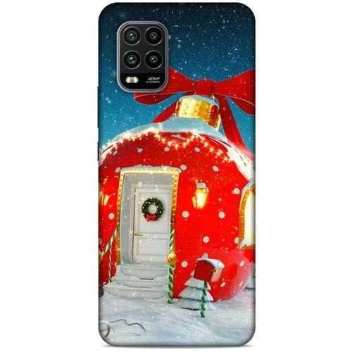 Xiaomi Mi 10 Lite Kılıf Snowix (15) Antişok Kılıf Alev Kırmızı