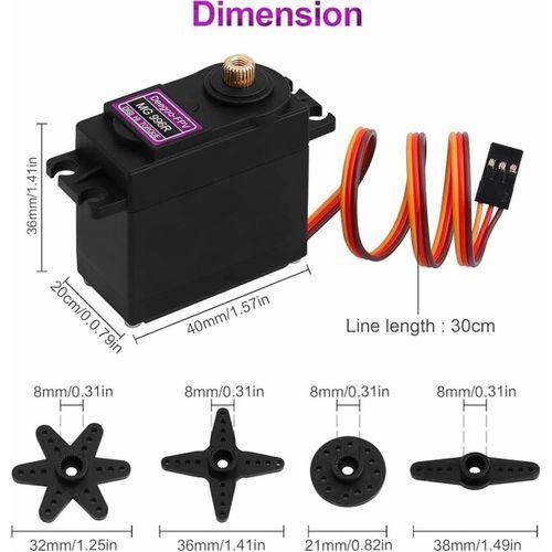 Tower Pro MG996R Yüksek Torklu Servo Motor - 180 Derece  13kg