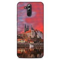Huawei Mate 20 Lite Kılıf Almanya (30) Silicone Case Nehir Şato