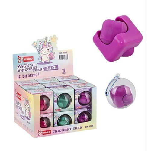 Mikro Magical Unicorns Dönen Silgi Kutulu - 1 adet