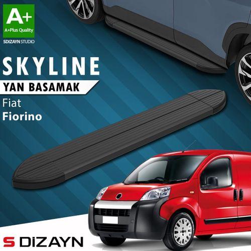 S-Dizayn Fiat Fiorino Skyline Siyah Yan Basamak 173 Cm 2008 Üzeri A+ Kalite