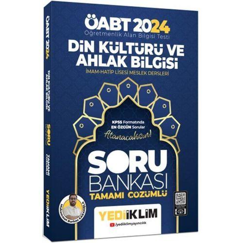 2024 ÖABT Din Kültürü ve Ahlak Bİlgisi Öğretmenliği Tamamı Çözümlü Soru Bankası Yediiklim Yayınları
