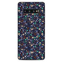 Samsung Galaxy S10 Kılıf Kelebek Etkisi (8) Baskılı Kılıf Turkuaz Beyaz