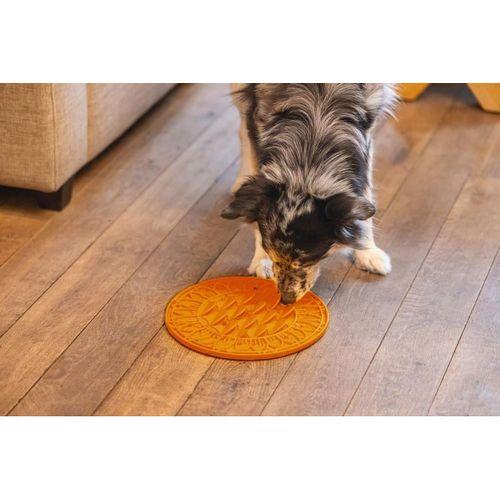 Beeztees Yavru Köpek Mama Yeme Oyuncağı, Daire Şeklinde, Silikon, Turuncu, 30cm