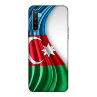 Realme 6i Uyumlu Kılıf Azarbaijan (21) Koruyucu Kapak Bayrak