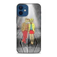 Apple iPhone 12 Mini Kılıf FunnyMaX (35) Fit Design Kılıf Gri
