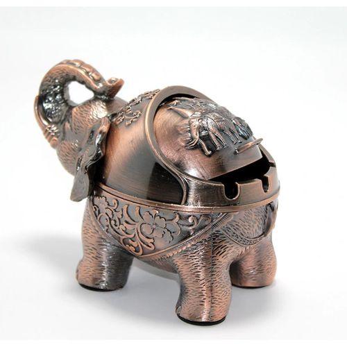 Metal Fil Figürlü Küllük