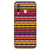 Samsung Galaxy A60 Kılıf Patchwork (42) Rugged Armor Kılıf Karışık Renkli